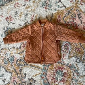 Wheat Toddler Thermo Quilted Jacket 12mo